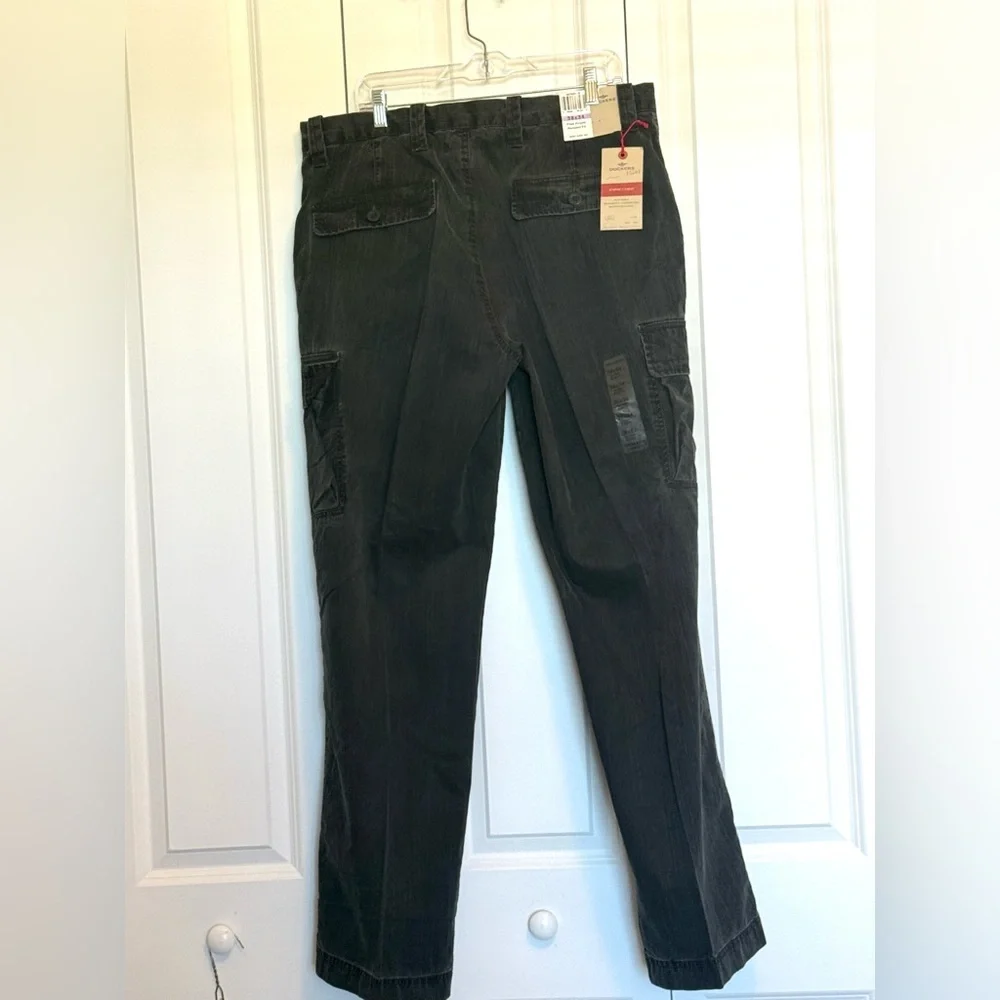 Dockers Dark Gray Cargo Pants for Men